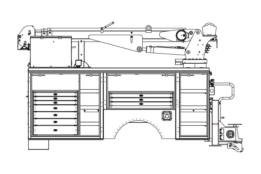 
								2026 Ford F-550 Stellar Mechanics Service Truck full									